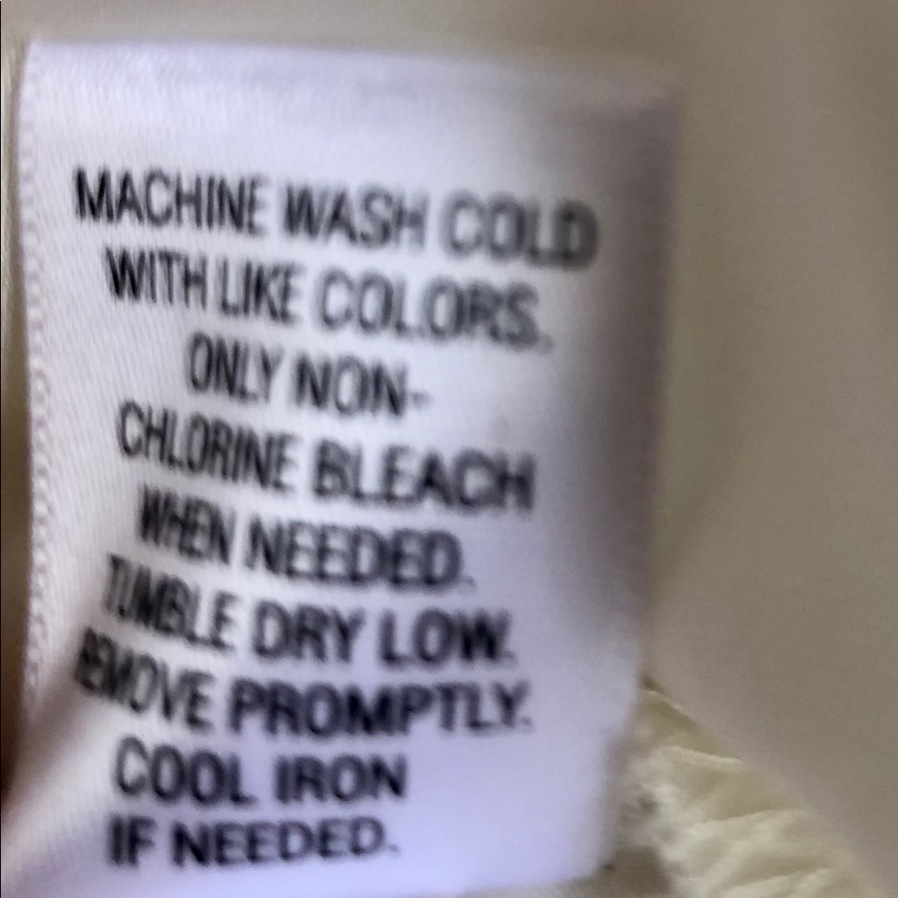 Apt 9 Ivory Cowl Neck Sleeveless Blouse Sz M - Picture 6 of 6